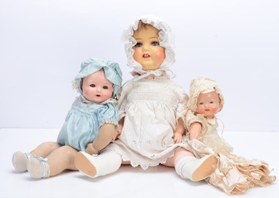 Lot 345 - Two Armand Marseille baby dolls