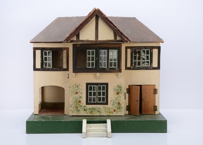 Lot 358 - A post-war Tri-ang dolls' house No.61