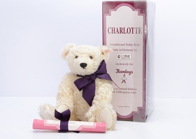 Lot 393 - A Steiff limited edition Charlotte teddy bear