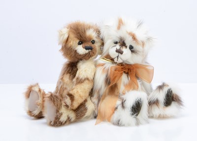 Lot 444 - Two Charlie bears teddy bears