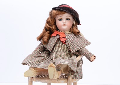 Lot 464 - A German bisque headed child doll marked C