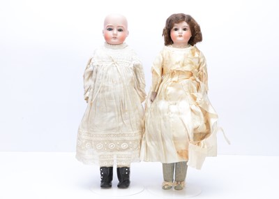 Lot 478 - Two Armand Marseille Mabel shoulder-head dolls