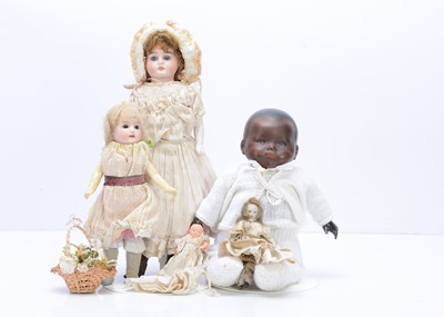 Lot 484 - Various dolls