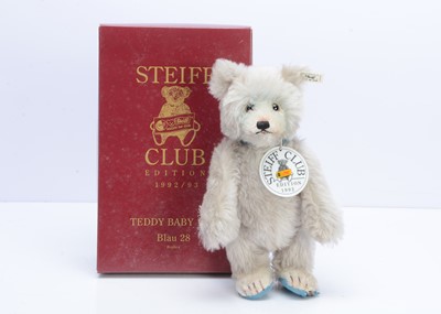 Lot 496 - A Steiff Club limited edition Teddy Baby Blue 1929 replica teddy bear