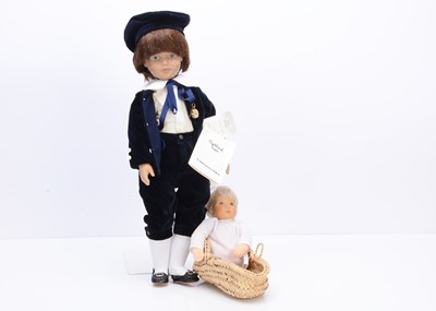 Lot 513 - A Rothkirch Puppe vinyl boy doll