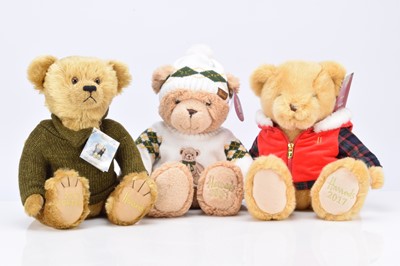 Lot 540 - Five Harrods teddy bears