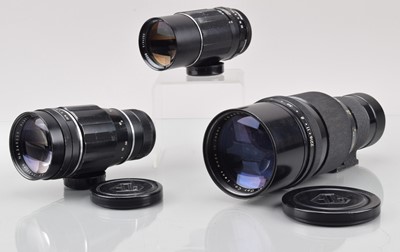 Lot 26 - Three Ashai Takumar Prime Lenses