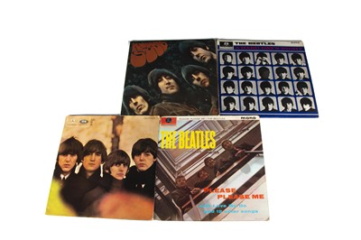 Lot 26 - Beatles LPs