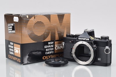 Lot 36 - An Olympus OM-1n MD SLR Camera Body