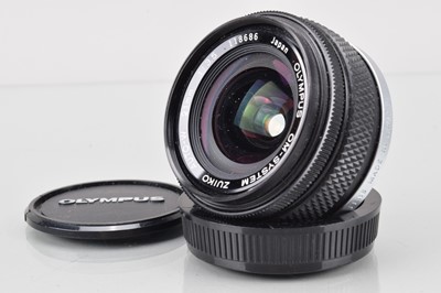 Lot 42 - An Olympus OM Zuiko Auto-W 21mm f/3.5 Lens