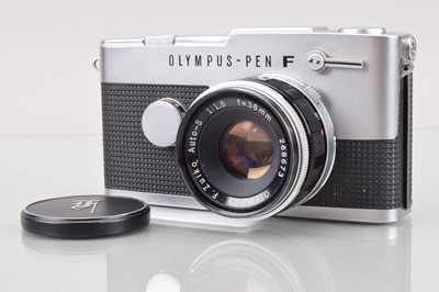 Lot 50 - An Olympus Pen-FT Half Frame Camera