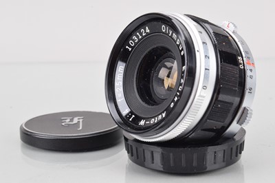 Lot 51 - An Olympus E Zuiko 25mm f/4 Lens