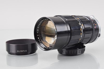 Lot 53 - An Olympus Zuiko 50-90mm f/3.5 Lens