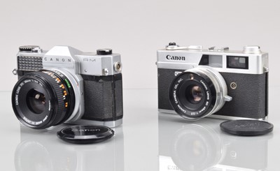 Lot 55 - Two Canon 35mm Cameras