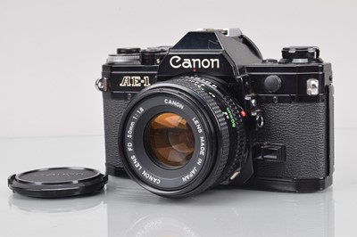 Lot 56 - A Canon AE-1 SLR Camera