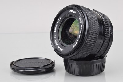 Lot 58 - A Canon FD 24mm f/2.8 Lens