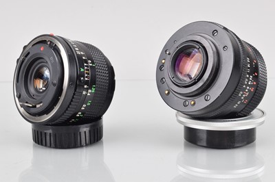 Lot 60 - Two FD Wide Angle Lenses