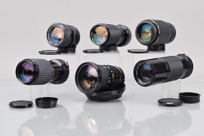 Lot 62 - Canon FD and for Canon FD Zoom Lenses