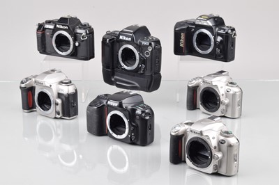 Lot 83 - A Group of Nikon SLR Camera Bodies