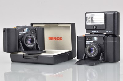 Lot 100 - Two Minox Compact Cameras