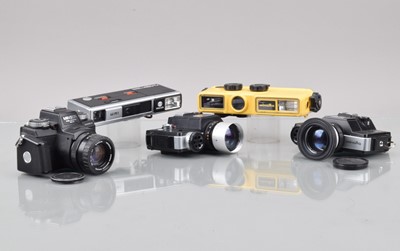 Lot 105 - A Group of Minolta 110 Cameras