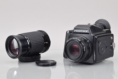 Lot 111 - A Pentax 645 Medium Format Camera