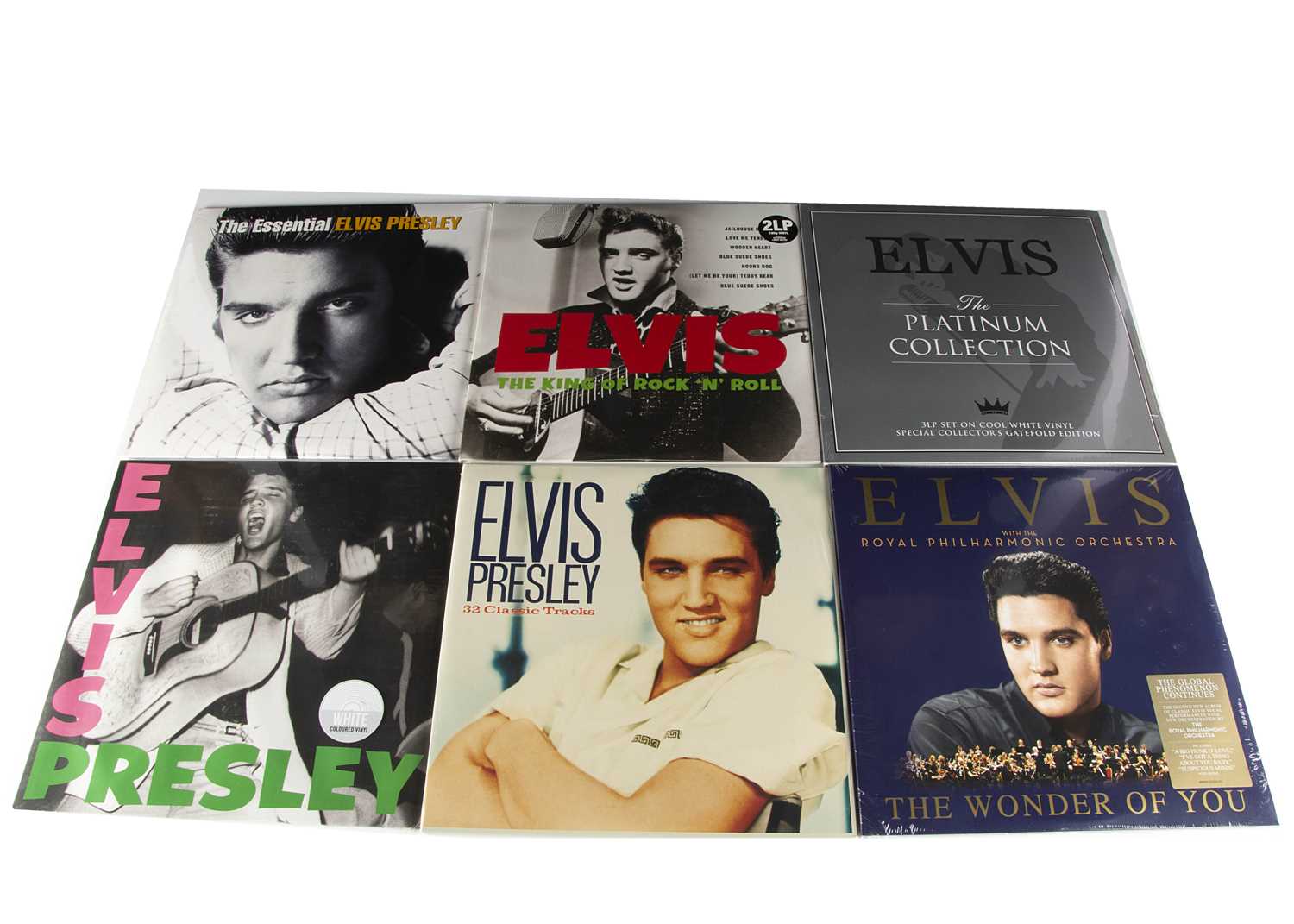 Lot 34 - Elvis Presley LPs