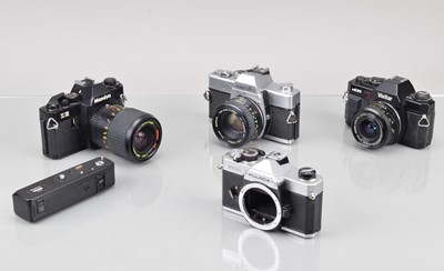 Lot 114 - A Group of SLR Cameras