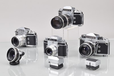 Lot 116 - A Group of Ihagee SLR Cameras