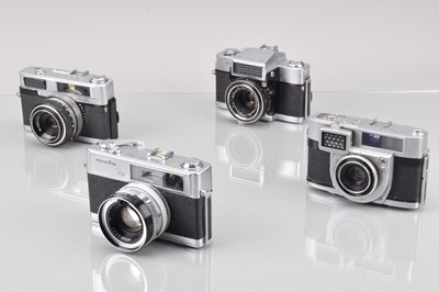 Lot 117 - A Group of Minolta 35mm Cameras