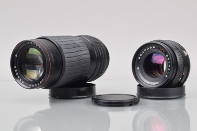 Lot 125 - Two Soviet Medium Format Lenses