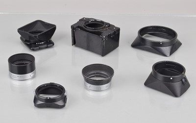 Lot 162 - A Group of Leitz Lens Hoods