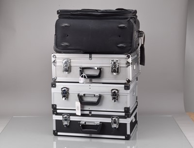 Lot 174 - Fourteen Aluminium Camera Cases