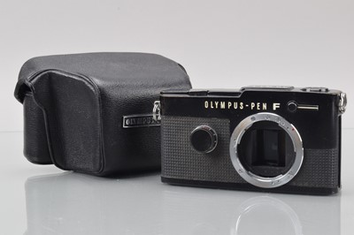 Lot 183 - An Olympus Pen F Half Frame Camera Body