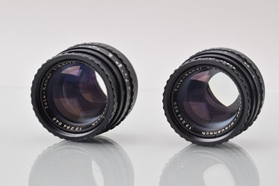 Lot 192 - Two Robot Schneider Kreuznach 75mm f/3.5 Tele-Xenar Lenses