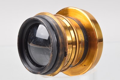 Lot 197 - An Em Target 13 x 18 Gd Angulaire Brass Lens