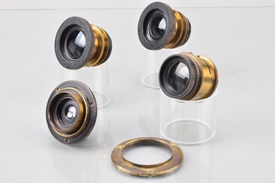 Lot 199 - A Group of Brass Lenses