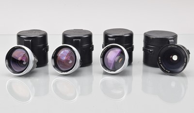 Lot 202 - A Group of Carl Zeiss Rollei Lenses