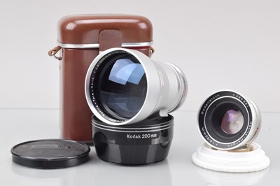 Lot 234 - Two Kodak Retina Lenses