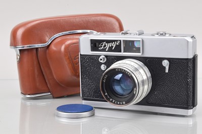 Lot 240 - A Drug (Dpyr) Soviet Rangefinder Camera