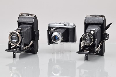 Lot 281 - Three Voigtländer Folding Cameras