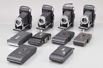 Lot 285 - A Tray of Folding Cameras