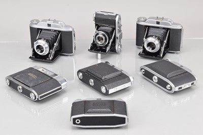 Lot 286 - A Tray of Folding Cameras