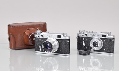 Lot 323 - Two FED 2 Rangefinder Cameras