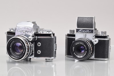 Lot 339 - Two Ihagee SLR Cameras