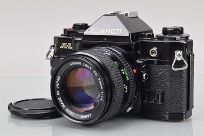 Lot 468 - A Canon A-1 SLR Camera