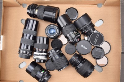 Lot 471 - A Group of for Canon FD Lenses