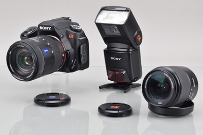 Lot 474 - A Sony Alpha a350 DSLR Camera