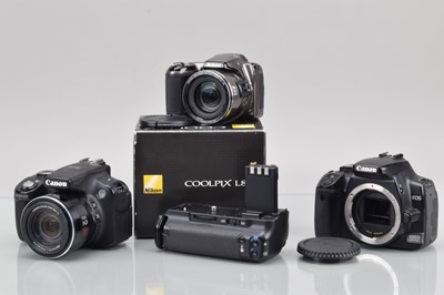 Lot 475 - A Group of Digital Cameras