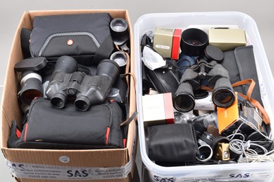 Lot 476 - Two Boxes of Camera Related Accessories